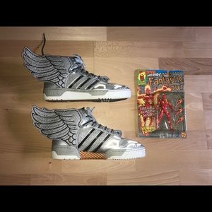 jeremy scott silver wings